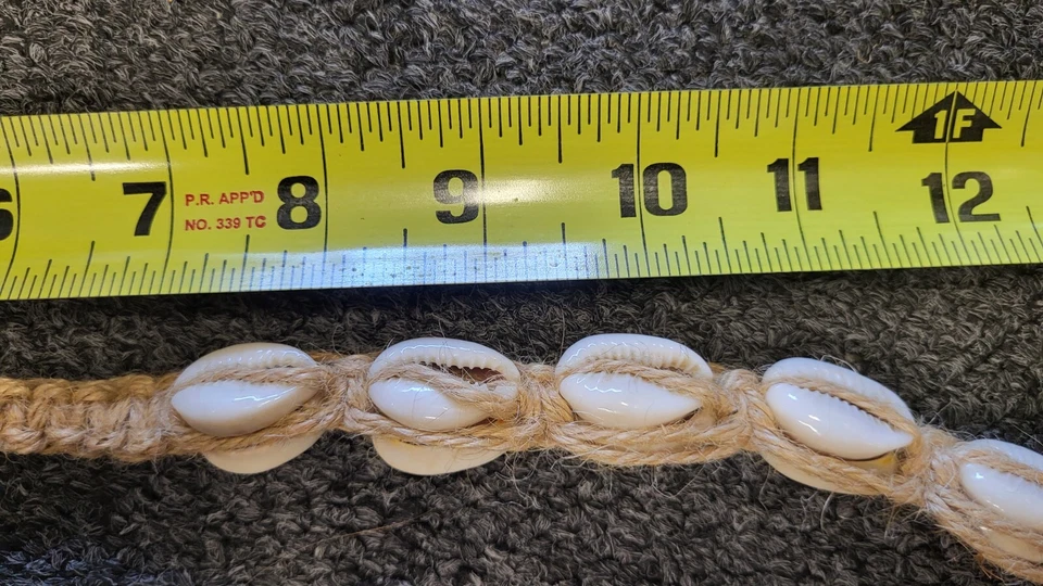 Venta al por mayor 180x Collar Gargantilla Cowrie Shell Trenzado Cáñamo Nuevo Foto 3 de 4