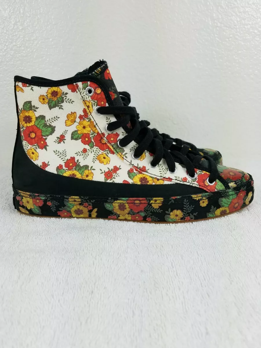 Los Inzichtelijk Voorwaardelijk Converse Chuck Taylor All Star Sasha Floral Bloom Women&#039;s Size 5  563486C | eBay