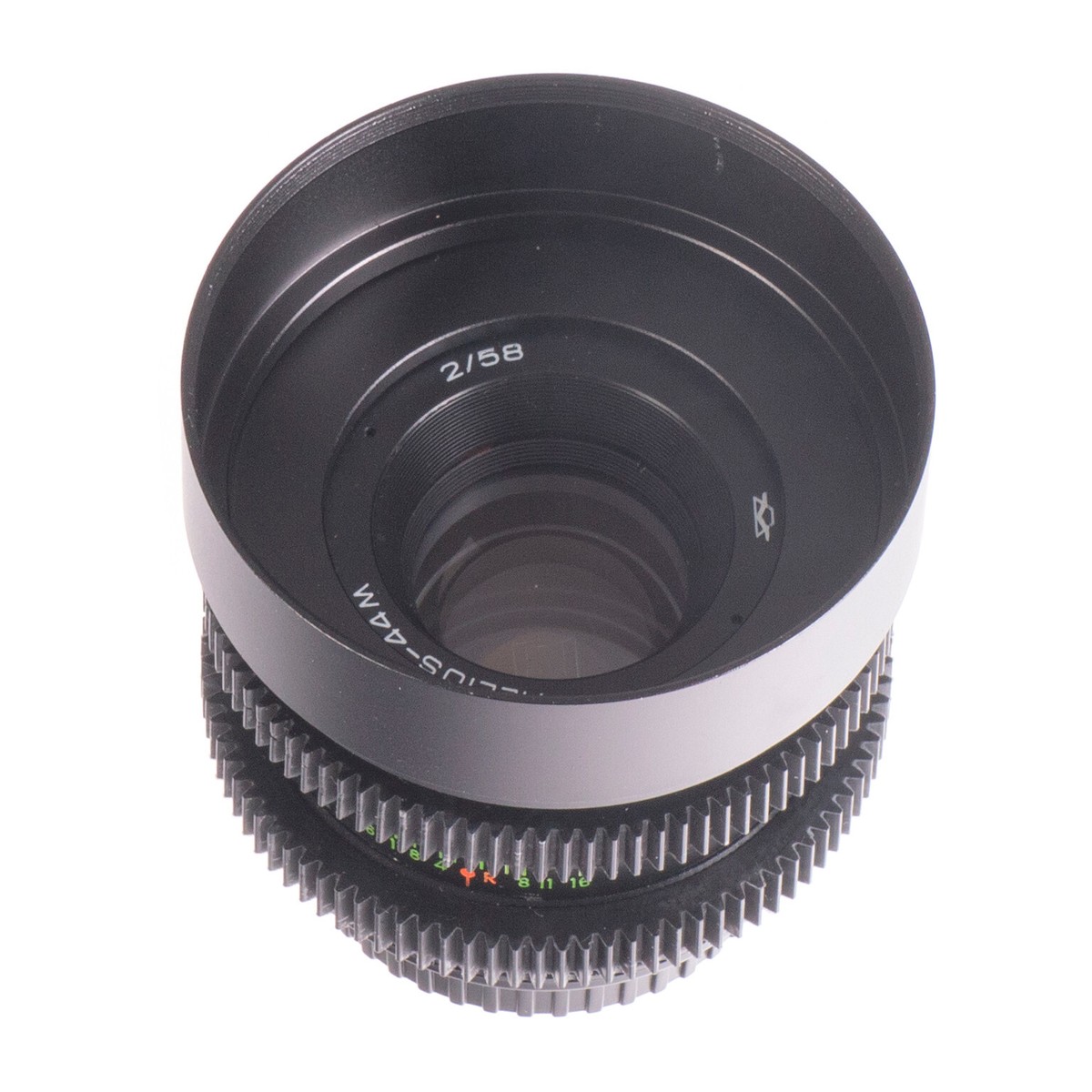 Helios 44 2/58 Prime Cine Mod Portrait Lens For Canon EF! 44M 58mm