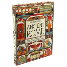 Treasure Chest: Ancient Rome Includes 48 Page Book & 100 Model Pieces