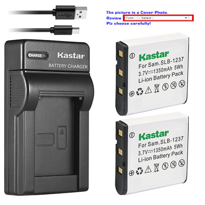 Kastar Battery Slim USB Charger for Sigma BP-31 BP31 & Sigma DP1S DP-1S Camera