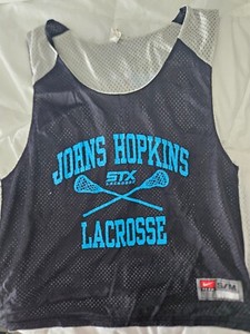 College STX Jock Johns Hopkins  True Lacrosse Wear S/M Black and White