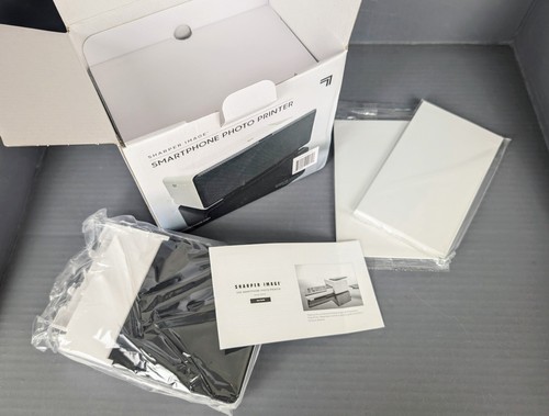 SEALED Sharper Image Smartphone Photo Printer NIB Brand New Android iOS Compact - Photo 2/4