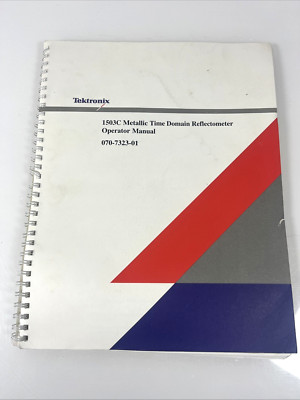 Tektronix 1503C Metallic Time Domain Reflectometer Operator Manual 070-7323-01