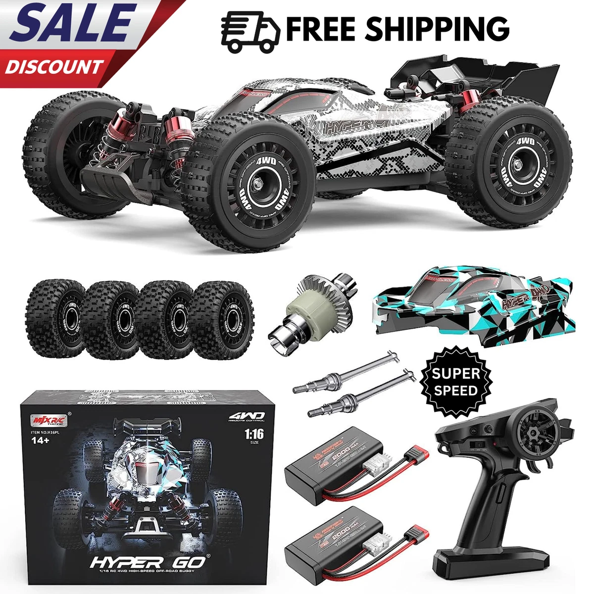 Rc monster truck for sale new arrivals