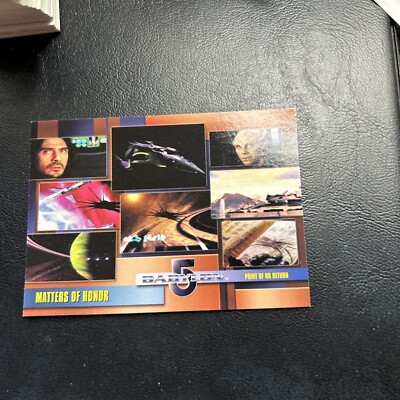 Jb6a Babylon 5 The Complete 2002 Rittenhouse #50 Matters Of Honor