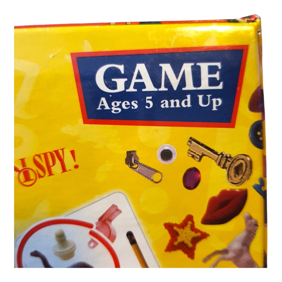 I Spy Eagle Eye Game Briarpatch 2005 Picture Family Board Game Look & Find NOS  - Image 4 of 4