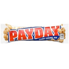 PAYDAY Chocolate Full Size Candy Bars ROLO Creamy Caramels 1.85 Ounce, 6 Count
