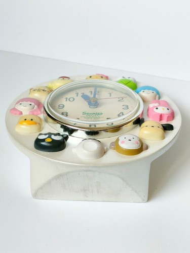 Orologio Personaggi Sanrio 1999 Hello Kitty Novità Orologio da Tavolo Raro Anni 90 Giappone - Foto 5 di 20