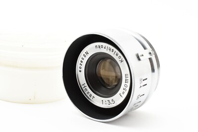 NEAR MINT++/Case] Konishiroku Hexar 50mm f/3.5 Enlarging Lens L39