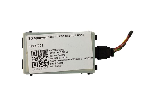 BMW OEM Radar Sensor Close Range 5A575A3 VIN:9J36175 G60 G70 U11 G05 LCI XM G09 - Picture 2 of 3