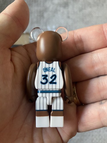 Shaquille O'Neal 400% 100% ladrillo de oso NBA Be@rbrick Orlando Magic Medicom Raro - Imagen 10 de 12