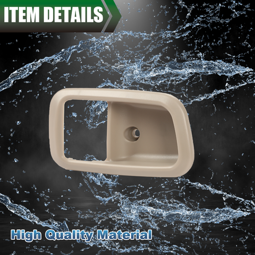 Front Left & Right Inner Door Handle Trim Beige Fit For 2000-2006 Toyota Tundra - Picture 3 of 8