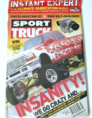SPORT TRUCK SEALED 2005 MAGAZINE TRUCKIN WELDING FABRICATION CAR F 250 TRUCK