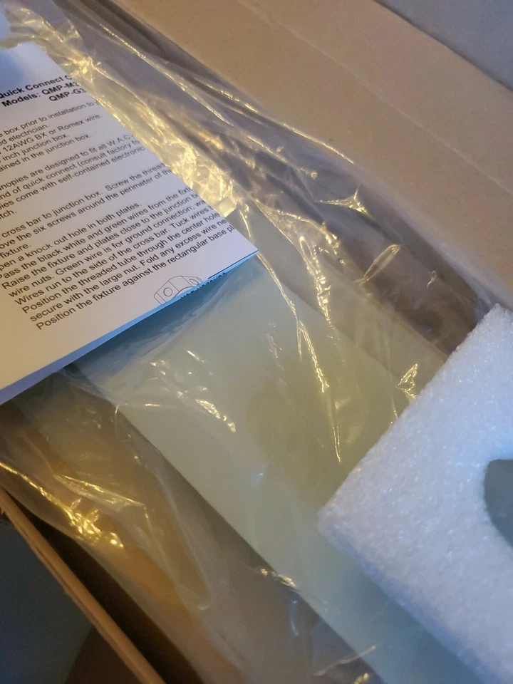 WAC 照明表面安装顶篷,快速连接吊坠 - QMP-G3RE-PR 铂金 — 第 3/4 张图片