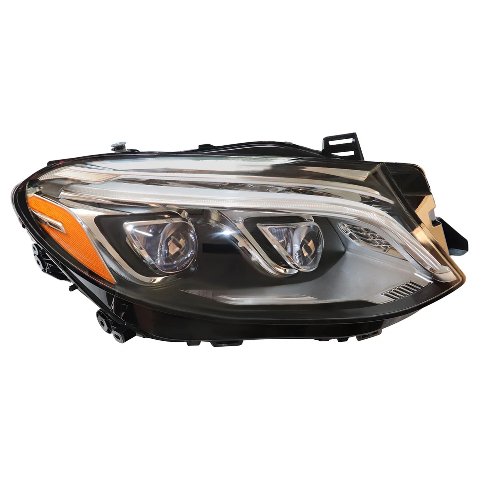 Front LED Headlight Assembly For 2016-2019 Mercedes Benz GLE W166 Passenger Side Foto 4 de 4
