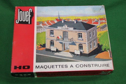VINTAGE JOUEF TOWN HALL MAIRIE MODEL KIT HO #1010