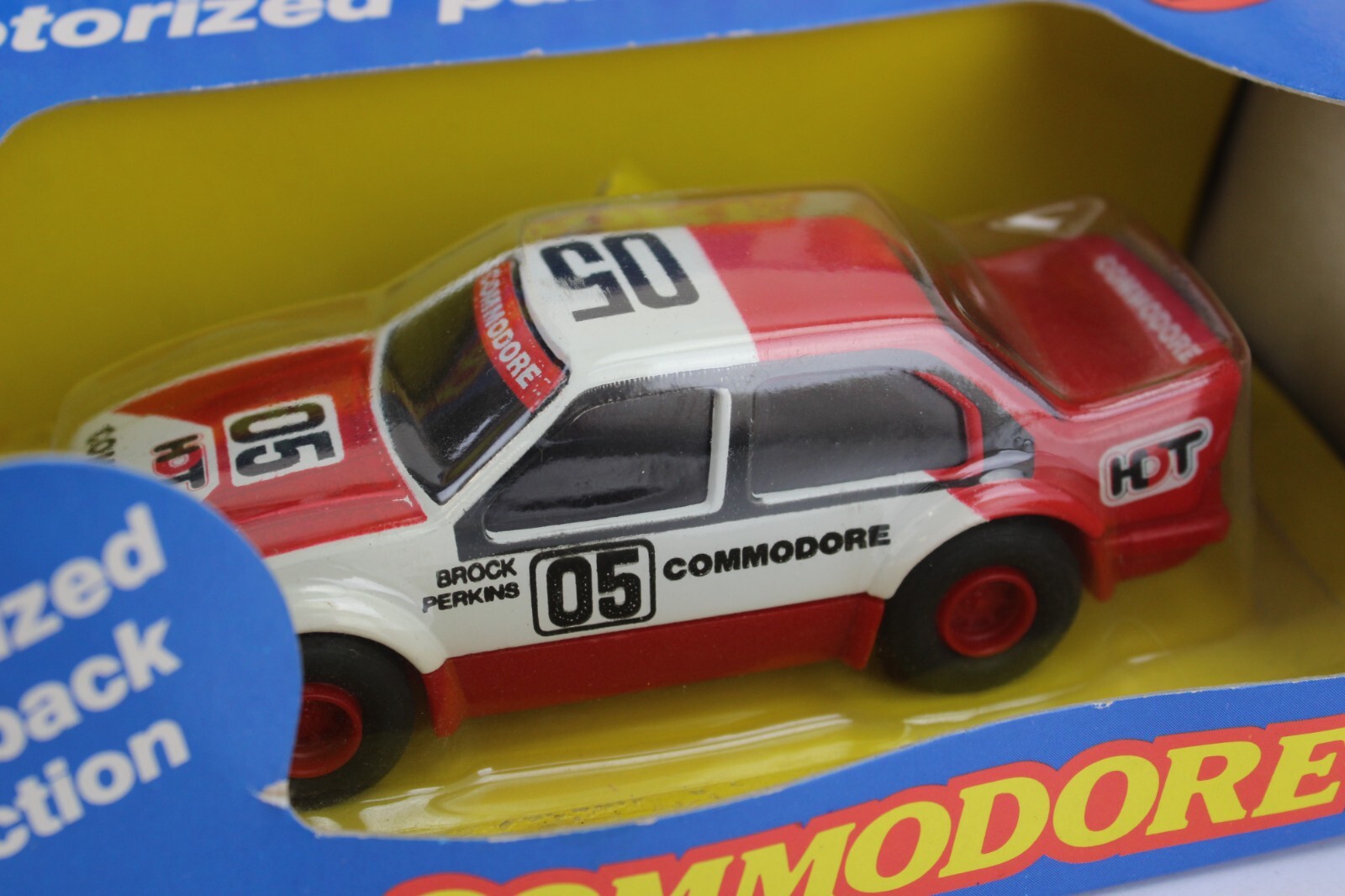 143 Ertl Model 3226 PullBack Action Toy Race Car Brock / Perkins