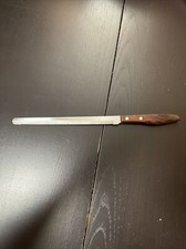 Vintage 9" Blade Stainless Steel Serrated Bread Slicing JAPAN