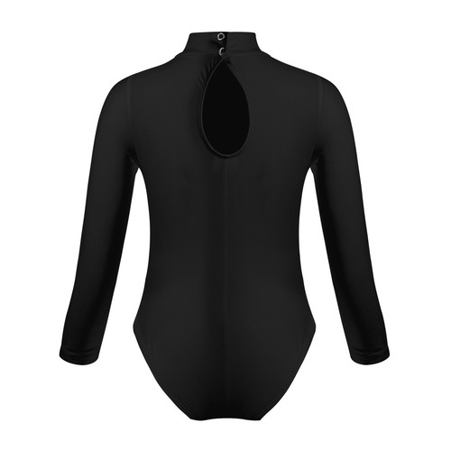 Kids Girls Leotard Workout Jumpsuit Class Bodysuit Performance Rompers Stage - Picture 12 of 36