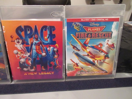 5 Movie Lot = Space Jam, SpongeBob, Epic, Fire & Rescue, H' Transylvania "Read" - Picture 6 of 8