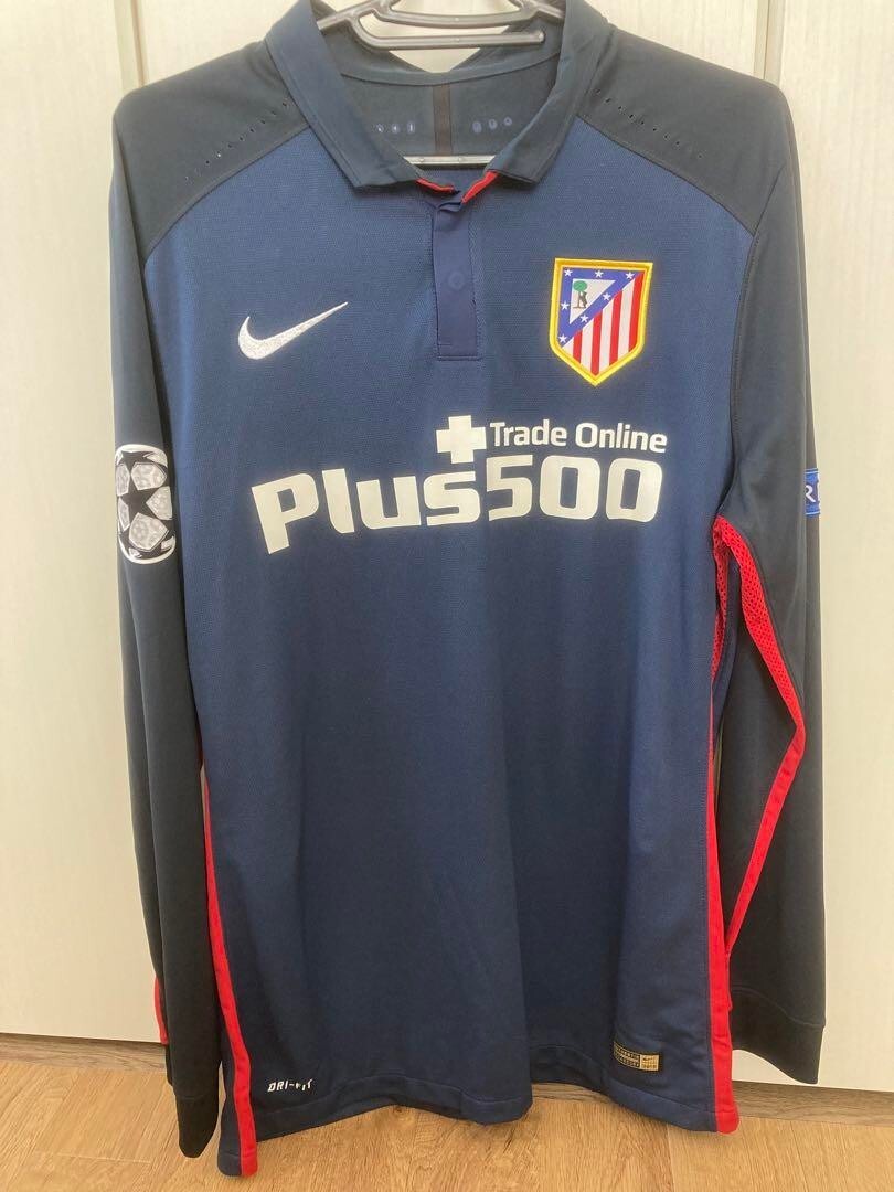 Player Issue Jersey Fernando Torres Autographed 15-16 CL Atlético