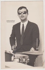 Young Affectionate Drummer with Shades Stealing the Spotlight Cute Man Guy Gay