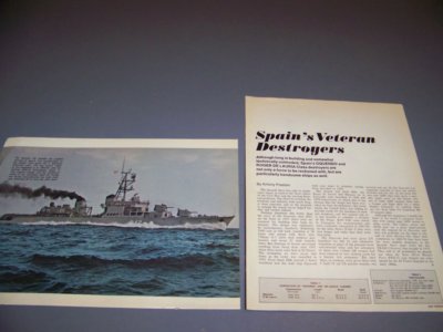 VINTAGE..SPANISH DD ROGER DE LAURIA HISTORY..HISTORY/PHOTO/SPECS..RARE! (597R)