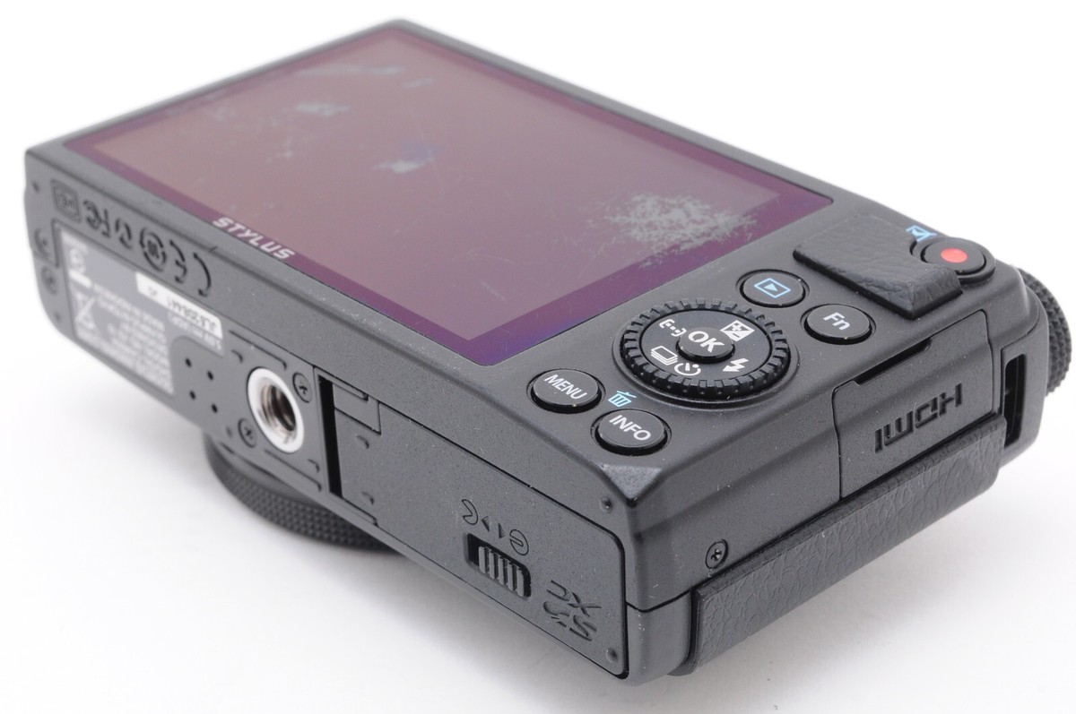 Near Mint ] Olympus Stylus XZ-10 12.0MP Digital Camera Black Body