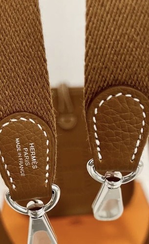 NEW Hermes Evelyne 16 TPM GOLD Clemence leather gold hardware Tonal Stitching Ha - Picture 4 of 6