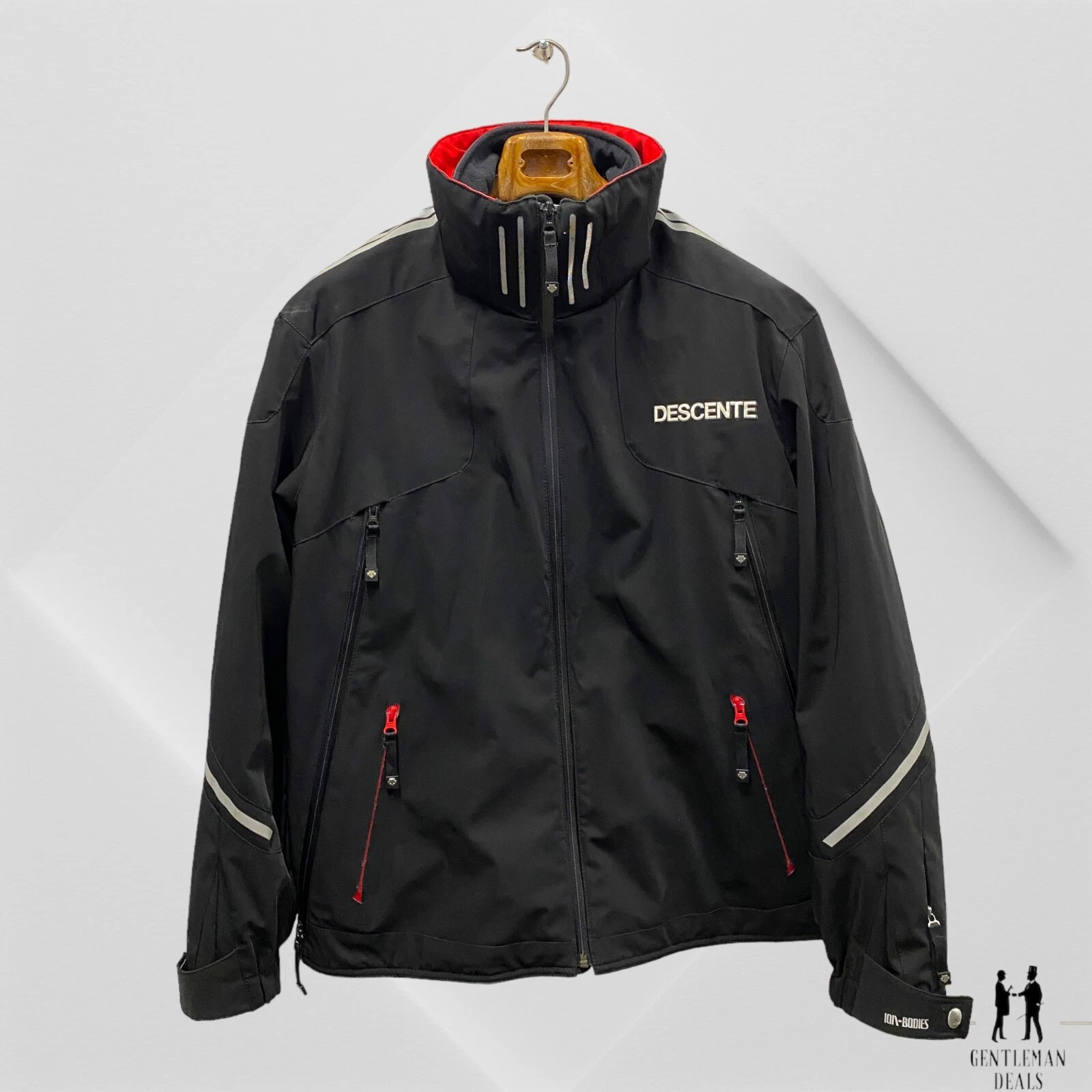 descente hooded titan thermo puffer insulated jacket