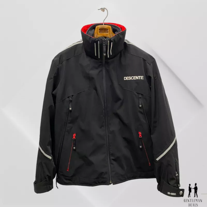descente hooded titan thermo puffer insulated jacket