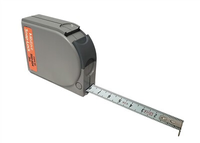 Mitutoyo 3m Metric Tape Measure (mm) with Snap Lock - Precise High Quality 