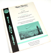 Roger Koerber Stamp Auction Catalog 1977 Stampless Covers Local Posts Civil War
