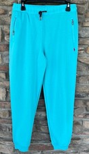 POLO RALPH LAUREN Big Boys Fleece Double Knit Jogger Pants Teal XL 18-20 NWT