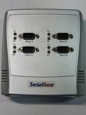 VSCom Serial Gear USBG-4COM RS-232 Adapter 4-PORT