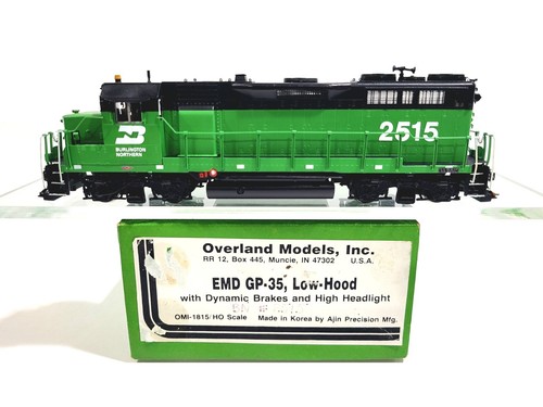 Overland OMI BN EMD GP-35 Burlington Northern #2515 HO modelo de latón #1815 CP | Zustand: Used