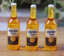 Dollhouse Corona Beer Bottles 1:12 Scale Miniature Bar Decor Diorama
