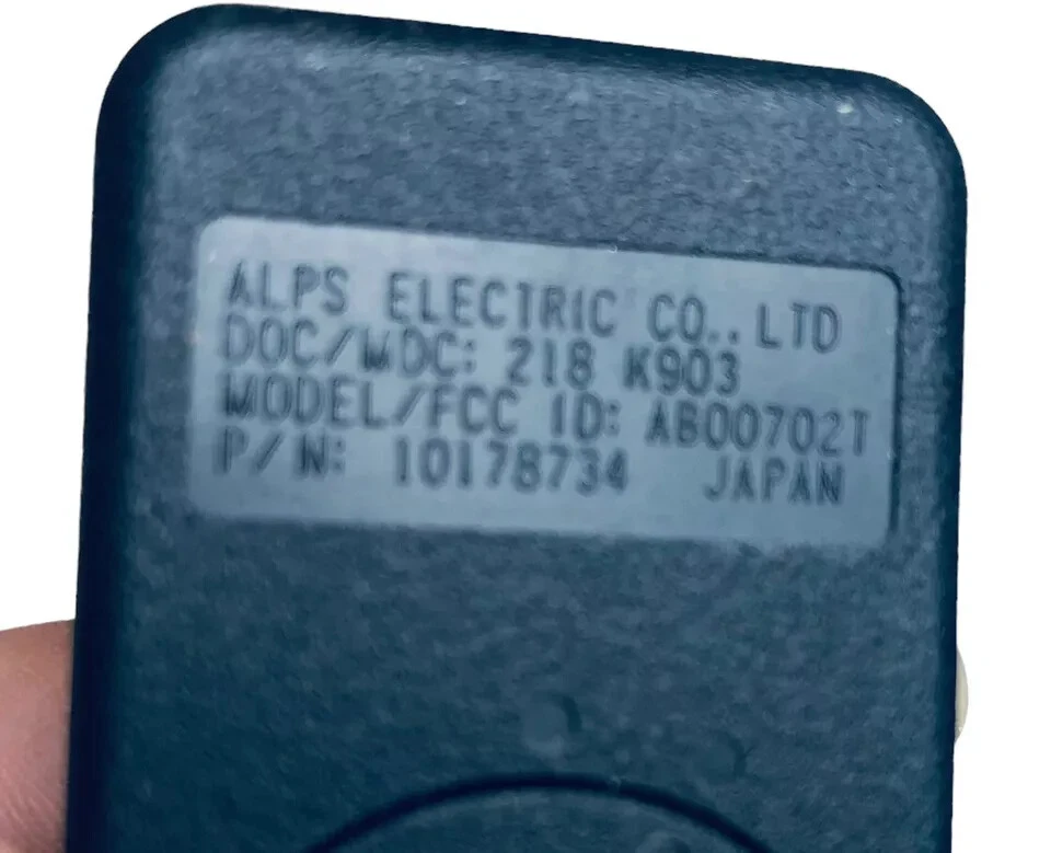 91-1996 Cadillac Deville Eldorado Fleetwood ABO0702T Remote Car Fob Transmitter - Image 2 of 4