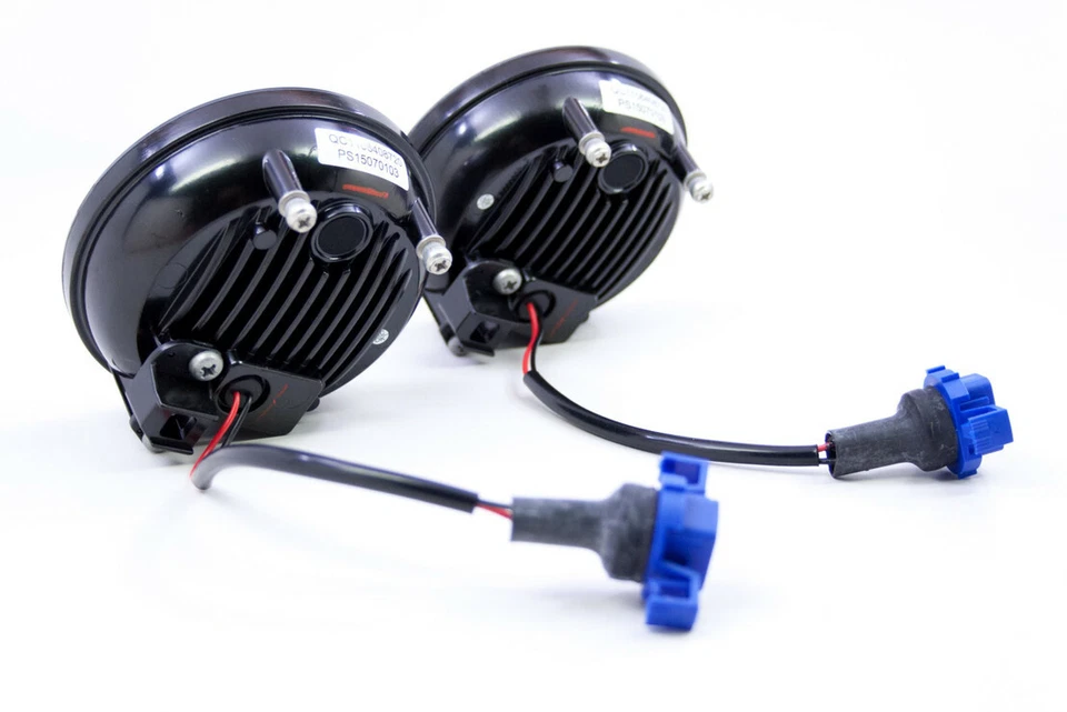 Montajes de luces antiniebla blancas puras Morimoto XB LED 5500K para Jeep Wrangler JL 2018+ Foto 2 de 4