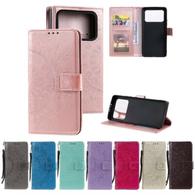 Hülle für Xiaomi Mi 11 Ultra Handy Cover Flip Case Schutzhülle Tasche Mandala