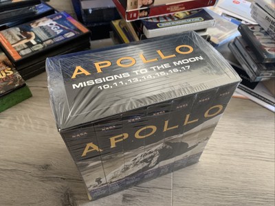 Apollo Missions to the Moon 10 11 13 14 15 16 17 VHS Set NASA 1995  