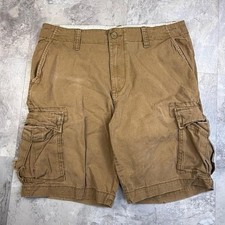 Baggy Y2K 'lived in' cargo shorts size 36