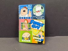 Family Guy 2005 Rixtins Metal Core Notebook Vintage New Old Stock NOS