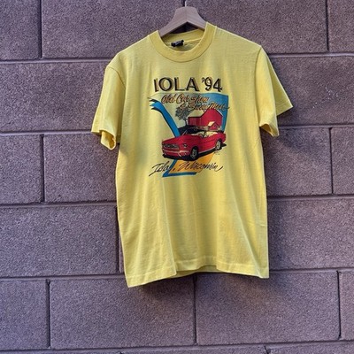 Vintage 1994 Iola Wisconsin Car Show Shirt