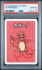 2019 POKEMON OLD MAID CHARMANDER PSA 10