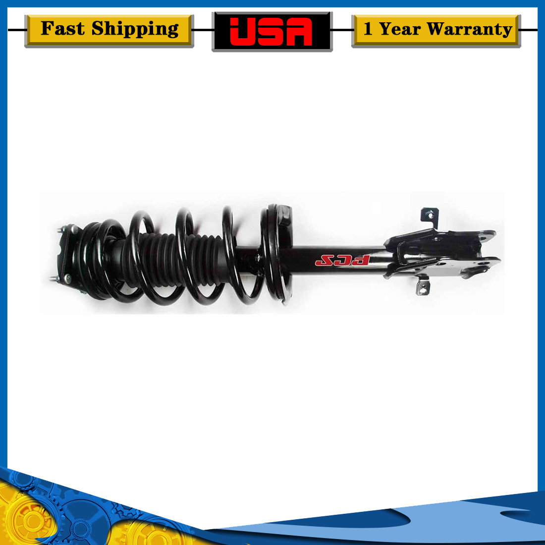 FCS Parts Front Right Passenger Struts Shocks For 2011-2014 Lincoln MKX 3.7L