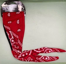 NEW GENUINE SCHAMPA OSB1-225 OLD SCHOOL BANDANA RED/WHT HWS2010
