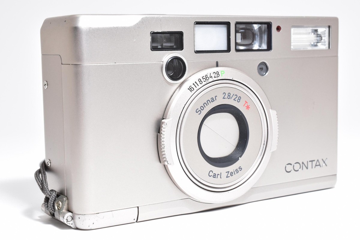 Top MINT] Contax Tix Carl Zeiss 28mm f/2.8 Point＆Shoot APS Film