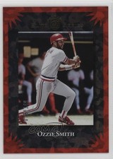 2025 Panini Donruss Elite Series Red Ice 75/149 Ozzie Smith #1 HOF o7m